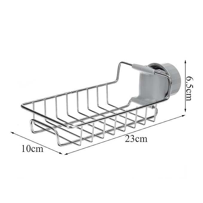 Stainless Steel Kitchen Sink Caddy – Faucet Sponge Holder