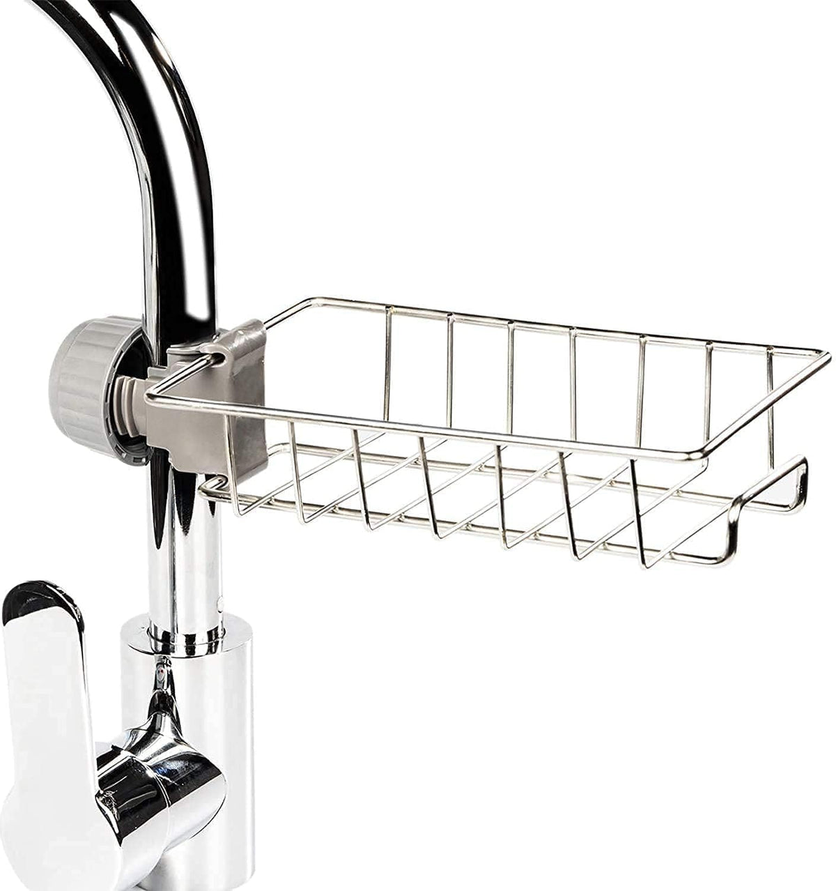Stainless Steel Kitchen Sink Caddy – Faucet Sponge Holder