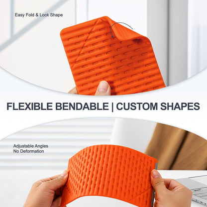 Foldable Silicone Phone Stand – Adjustable Mobile Holder