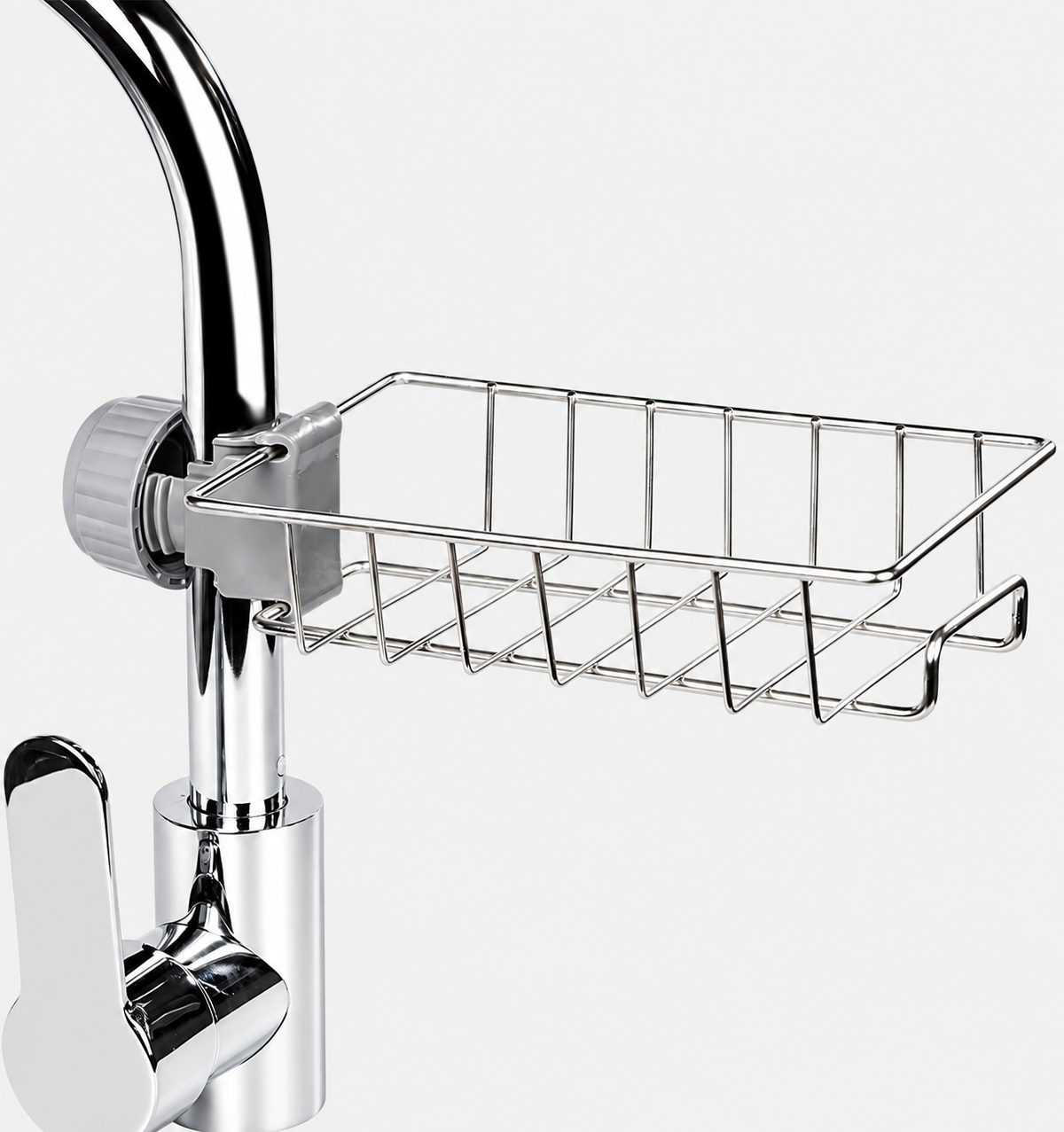 Stainless Steel Kitchen Sink Caddy – Faucet Sponge Holder